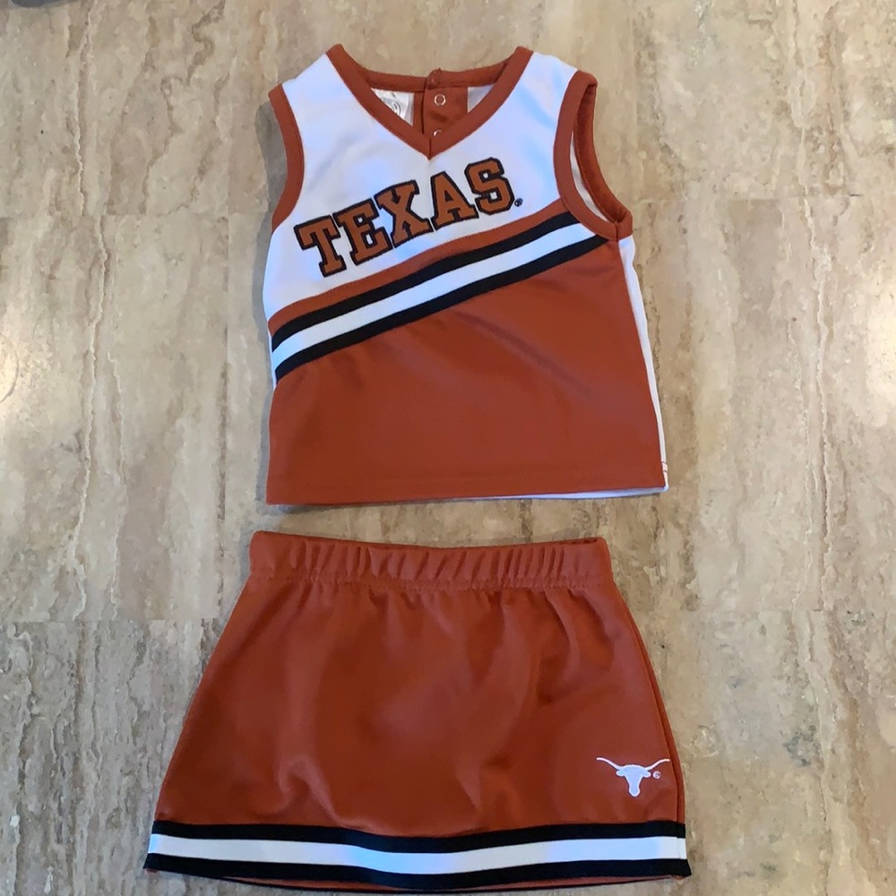 UT Texas cheer outfit 18month